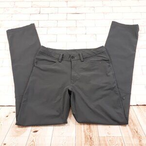 Lululemon Pants Mens Waist 30 Inseam 33 Flat Front Commuter Chino Golf Gray ABC